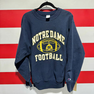 90s Notre Dame Football Champion Reverse Weave Sweatshirt