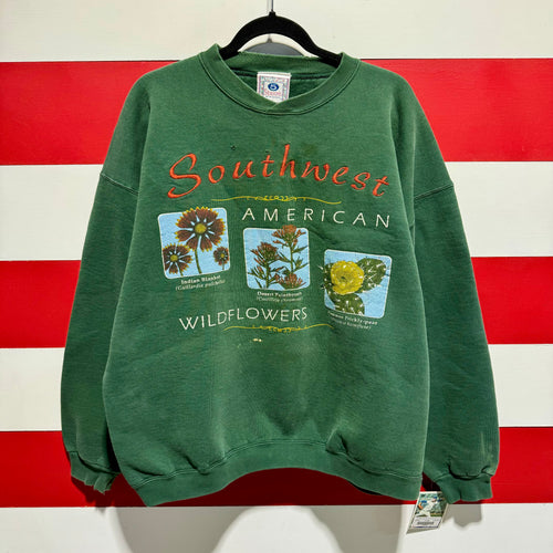 90s Southwest American Wildflowers Sweatshirt