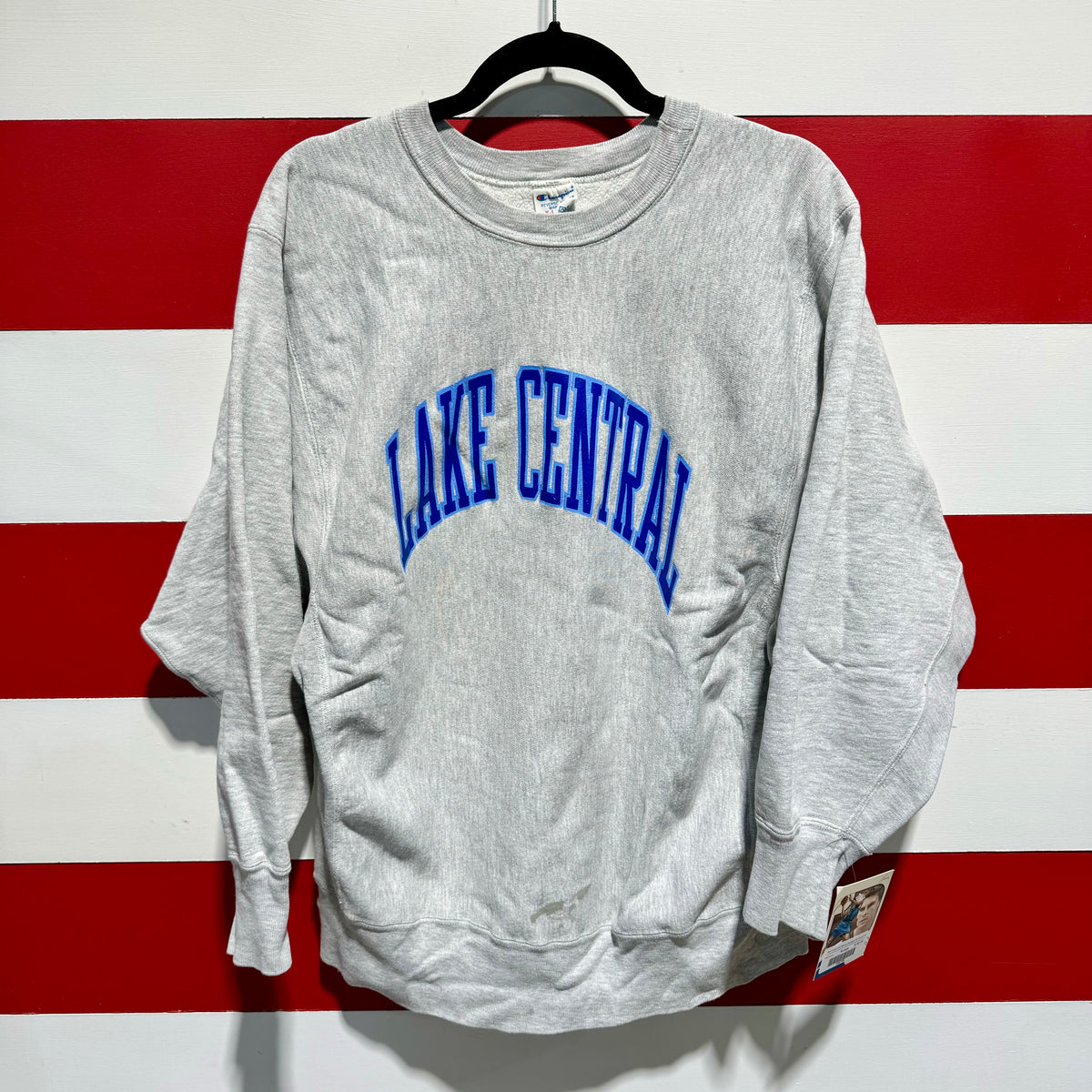 80s Lake Central Champion Reverse Weave Sweatshirt – Naptown Thrift