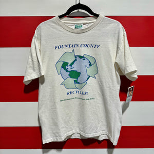90s Fountain County Recycles Shirt
