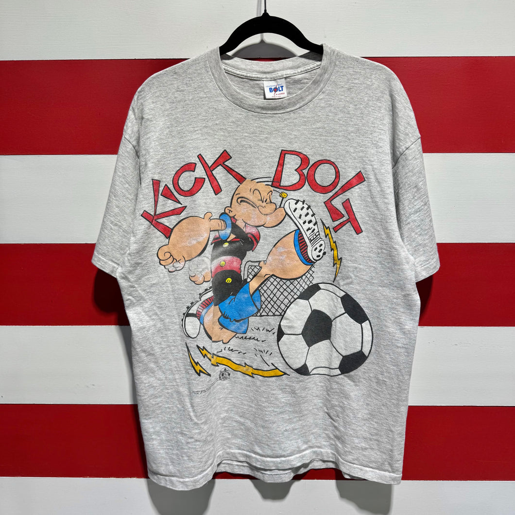 1993 Popeye Kick Bolt Soccer Shirt