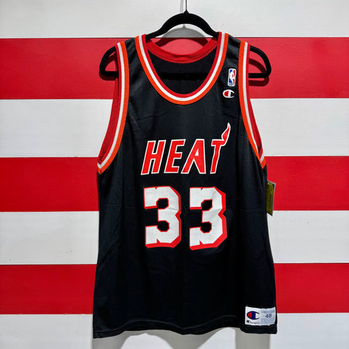 90s Alonzo Mourning Miami Heat Champion Jersey
