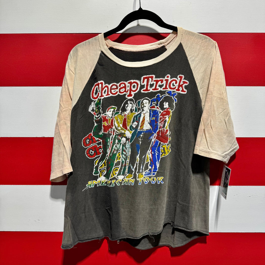 80s Cheap Trick Krokus American Tour Raglan Shirt