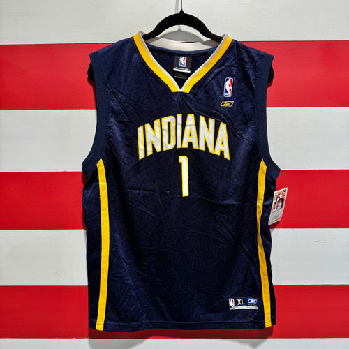 Early 2000s Stephen Jackson Pacers Jersey