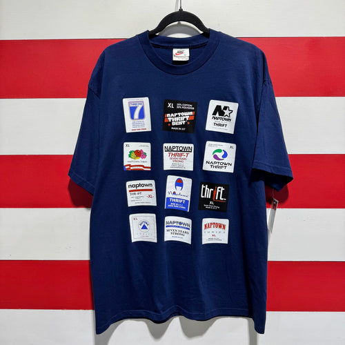 Naptown Thrift 7 Year Anniversary Shirt LARGE/XL