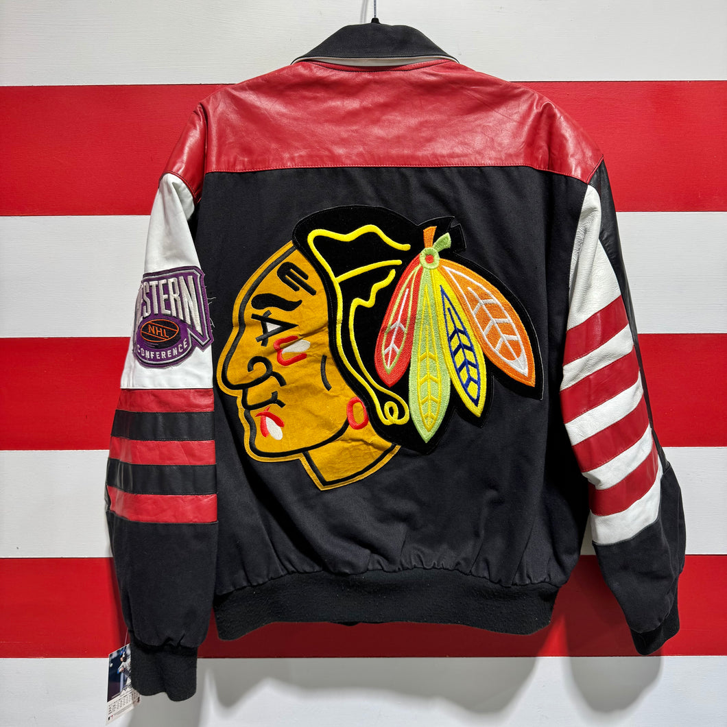 90s Chicago Blackhawks Jeff Hamilton Jacket