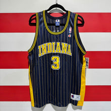 90s Al Harrington Signed Pacers Champion Jersey