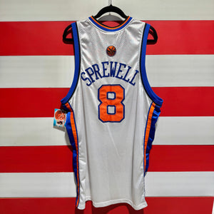 Early 2000s Latrell Sprewell NY Knicks Reebok Jersey