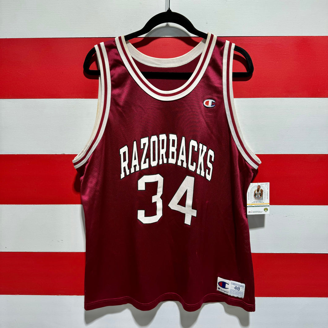 90s Arkansas Razorbacks Champion Jersey