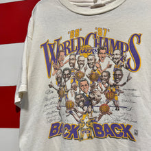 1988 Los Angeles Lakers Back to Back World Champs Salem Sportswear Shirt