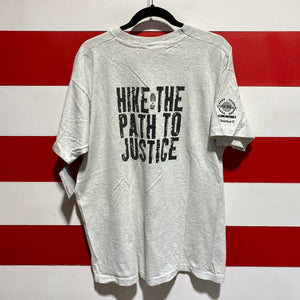 90s Timberland Hike The Path To Justice Shirt