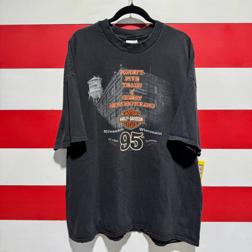 1998 Harley Davidson 95th Anniversary Shirt