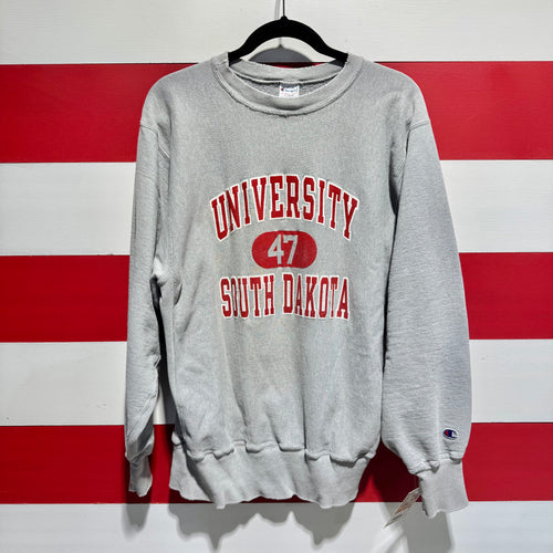 90s University of South Dakota Champion Reverse Weave Sweatshirt