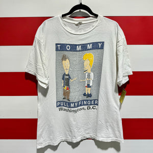 90s Beavis & Butthead Tommy Pull My Finger Shirt