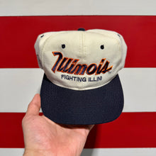 90s Illinois Fighting Illini Sports Specialties Script Hat