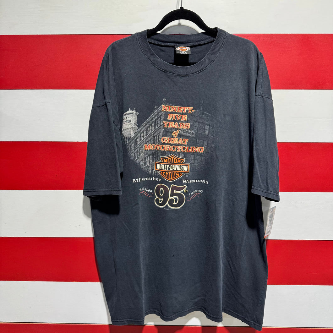 1998 Harley Davidson 95th Anniversary Shirt