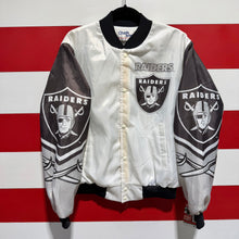 90s Oakland Raiders Chalk Line Fanimation Jacket
