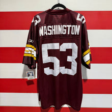 Early 2000s Marcus Washington Redskins Stitched Jersey