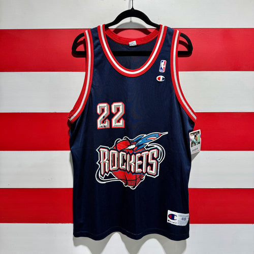 90s Clyde Drexler Houston Rockets Champion Jersey
