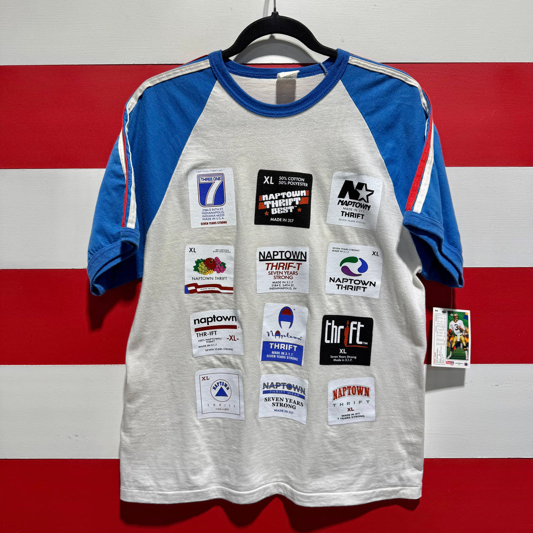 Naptown Thrift 7 Year Anniversary Shirt BOXY MEDIUM