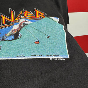 1988 Winger Too Tuff To Tame Shirt