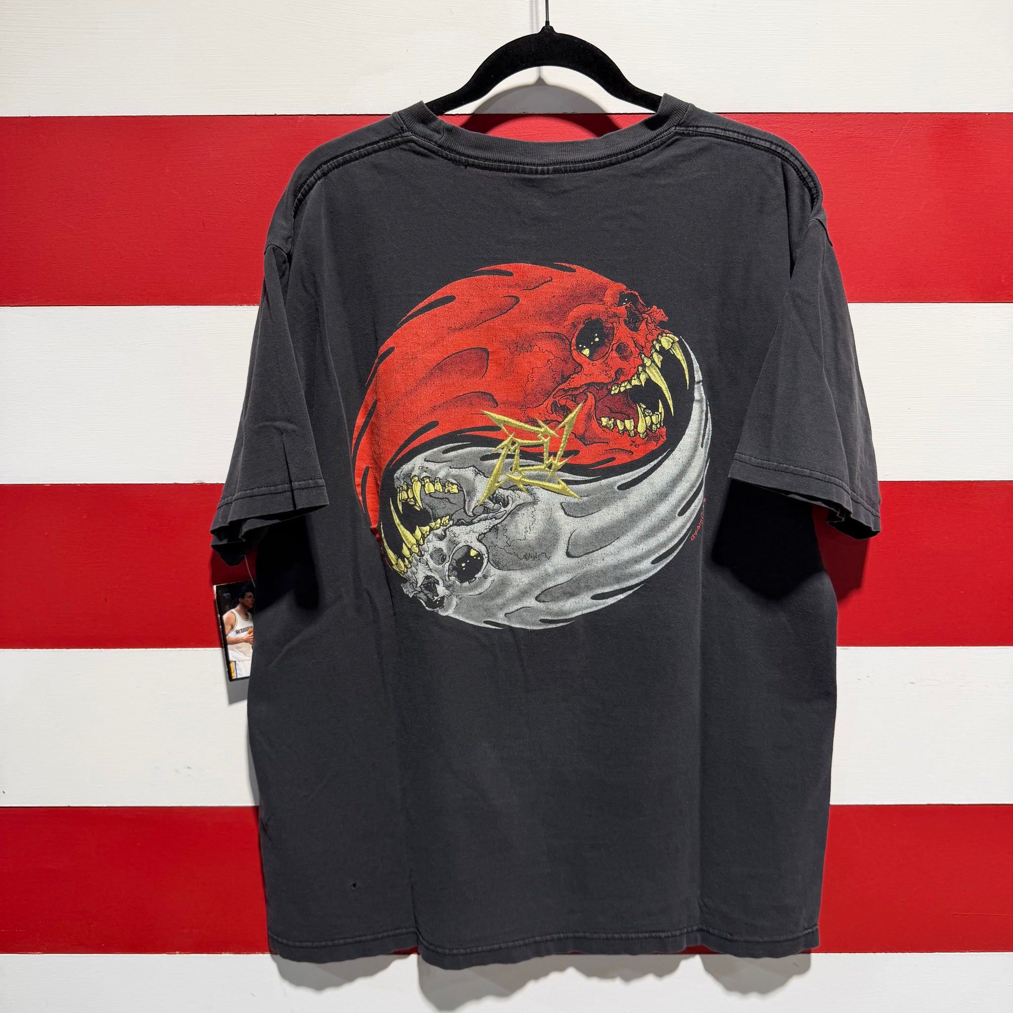 90s METALLICA PUSHEAD T-shirt 1992 90s METALLICA PUSHEAD Tシャツ 