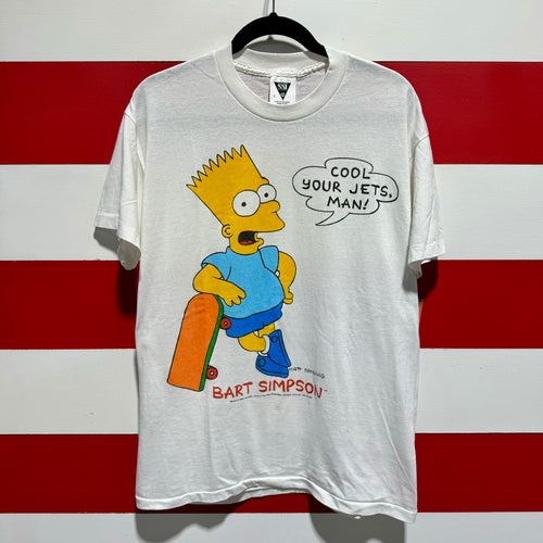 1990 Bart Simpson Cool Your Jets Man Shirt
