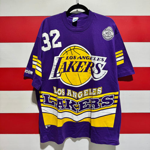 90s Los Angeles Lakers Magic Johnson Salem Sportswear Shirt