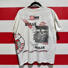 90s Chicago Bulls Salem Sportswear String Music Aerial Assault Shirt