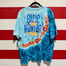 90s Elvis Presley Blue Hawaii Liquid Blue Shirt