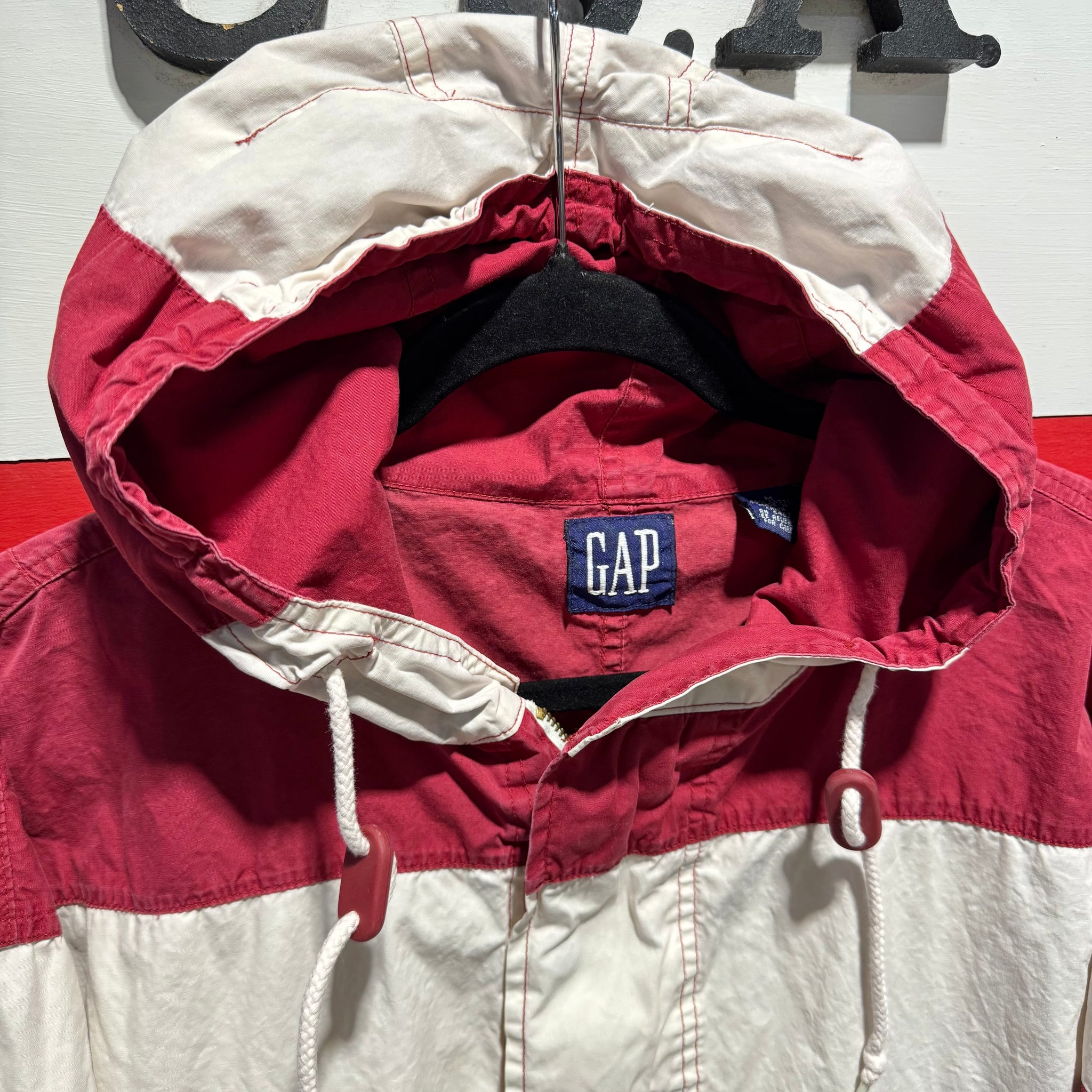ジャケット・アウター 90s old gap cotton anorak jacket 90s GAP Anorak Jacket – Naptown Thrift