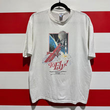 90s Museum of Science and Industry Chicago To Fly Shirt