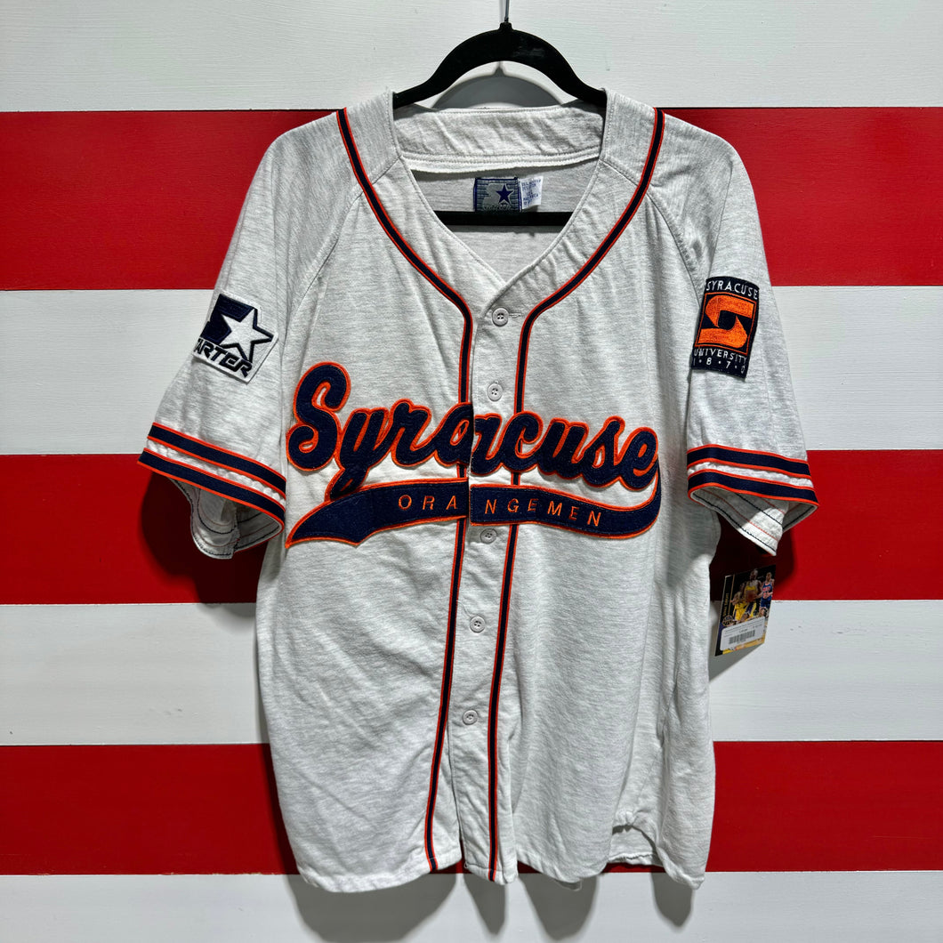 90s Syracuse Orangemen Starter Baseball Jersey