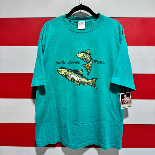 1993 World Wildlife Fund Save Our Underwater Wonders Shirt