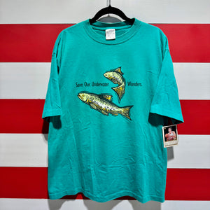 1993 World Wildlife Fund Save Our Underwater Wonders Shirt