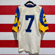80s Bob Waterfield LA Rams Medalist Sand Knit Stitched Jersey