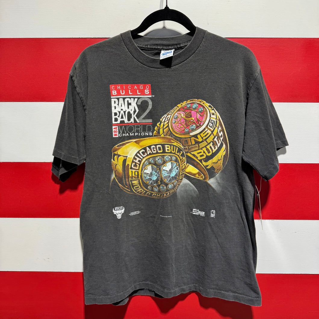 1992 Chicago Bulls Back 2 Back World Champions Salem Sportswear Shirt