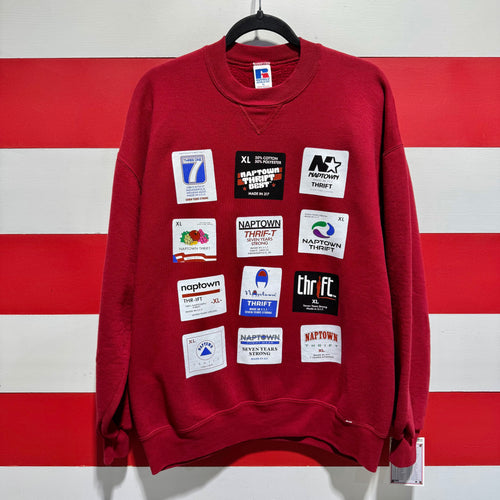 Naptown Thrift 7 Year Anniversary Sweatshirt LARGE