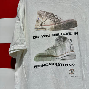 2000 Converse All Star “Do You Believe In Reincarnation?” Promo Shirt