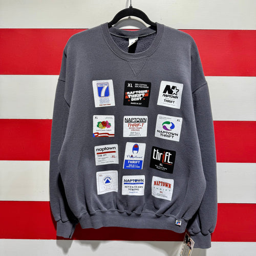 Naptown Thrift 7 Year Anniversary Sweatshirt LARGE