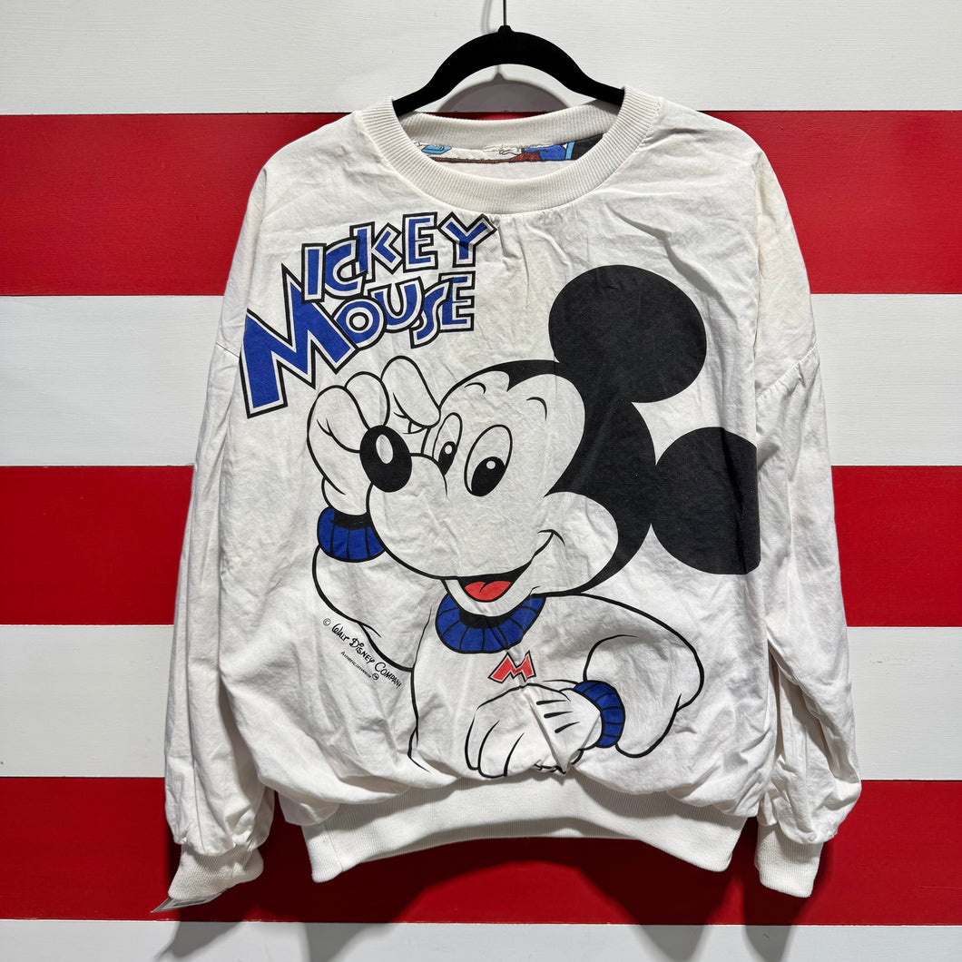 80s Mickey Mouse Reversible Sweatshirt