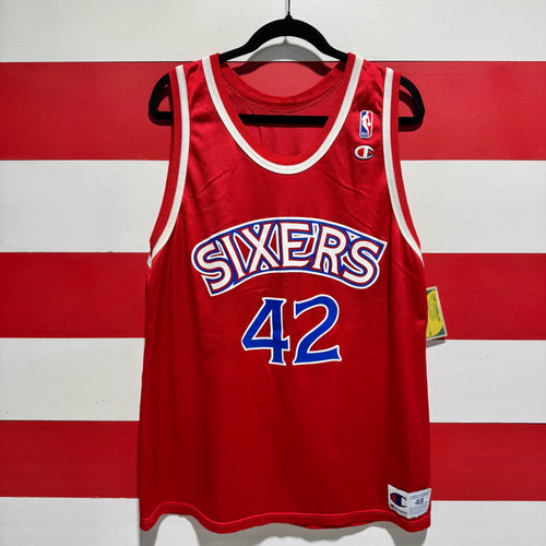 90s Jerry Stackhouse Philadelphia 76ers Champion Jersey