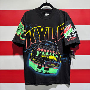1993 Kyle Petty Mello Yello Racing All Over Print Shirt