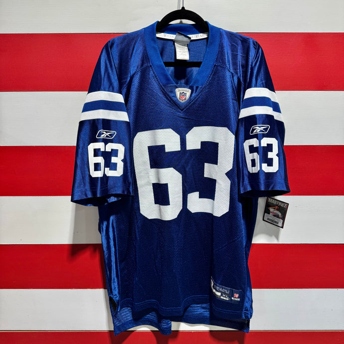 Early 2000s Jeff Saturday Colts Jersey
