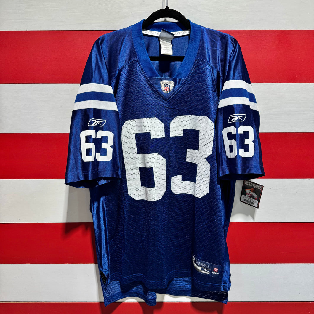 Early 2000s Jeff Saturday Colts Jersey