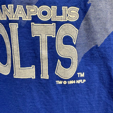 1994 Colts Marshall Faulk Signed Logo Athletic Sharktooth Shirt