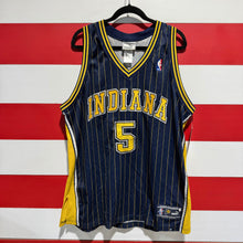 Early 2000s Jalen Rose Indiana Pacers Puma NBA Authentics Jersey