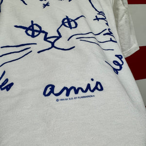 1995 Jean Cocteau Club Des Amis Des Chats Shirt