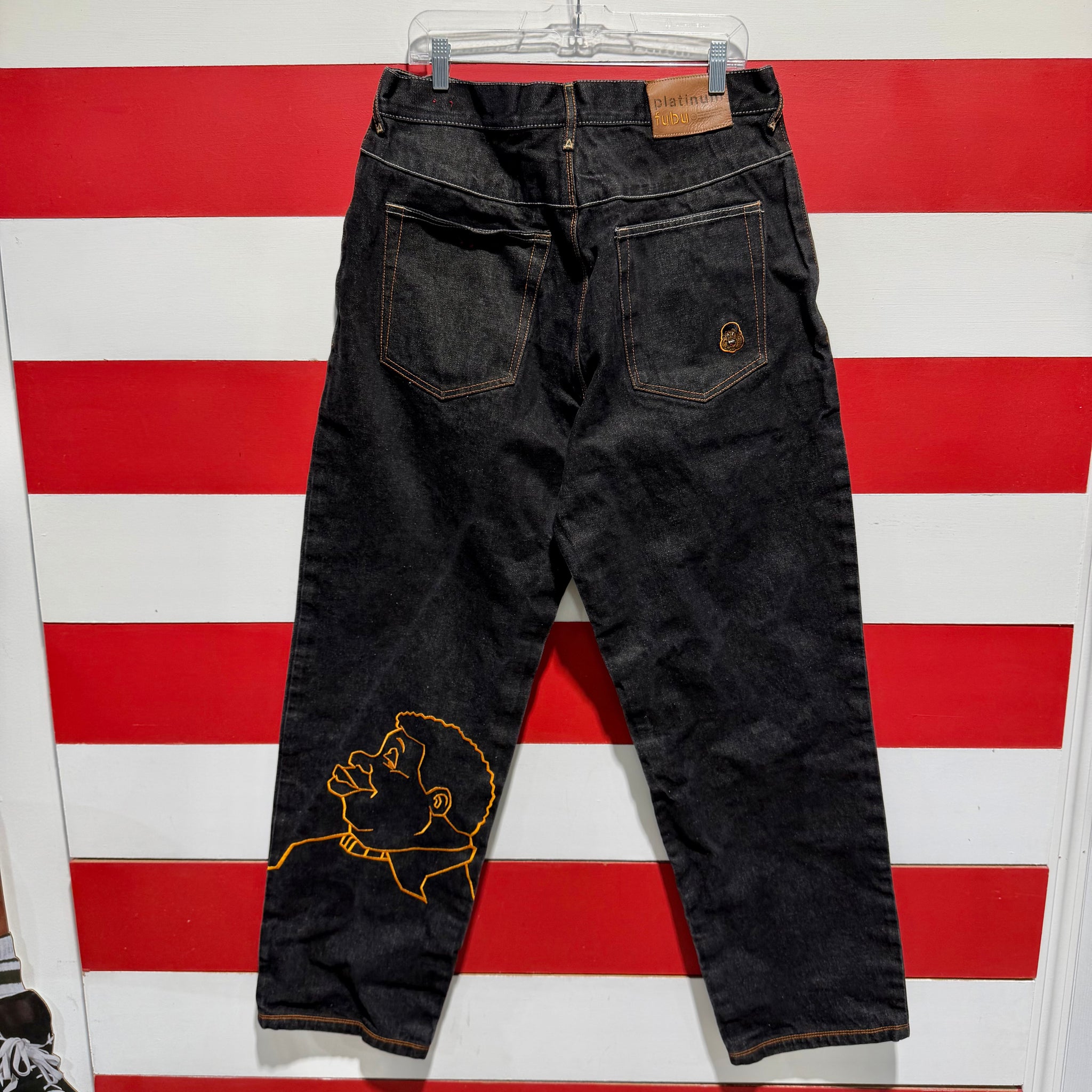 Early 2000s Platinum FUBU Fat Albert Jeans – Naptown Thrift