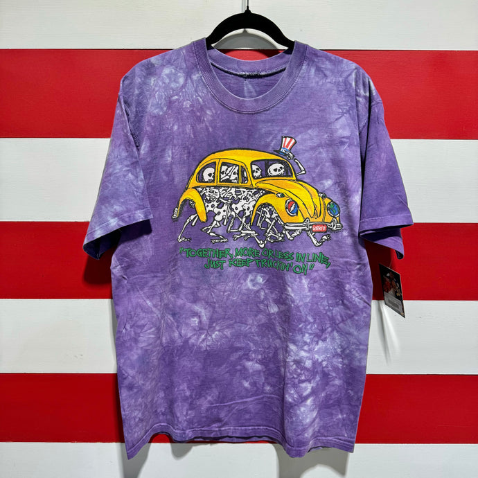 1994 Grateful Dead Xing Keep Truckin On Shirt